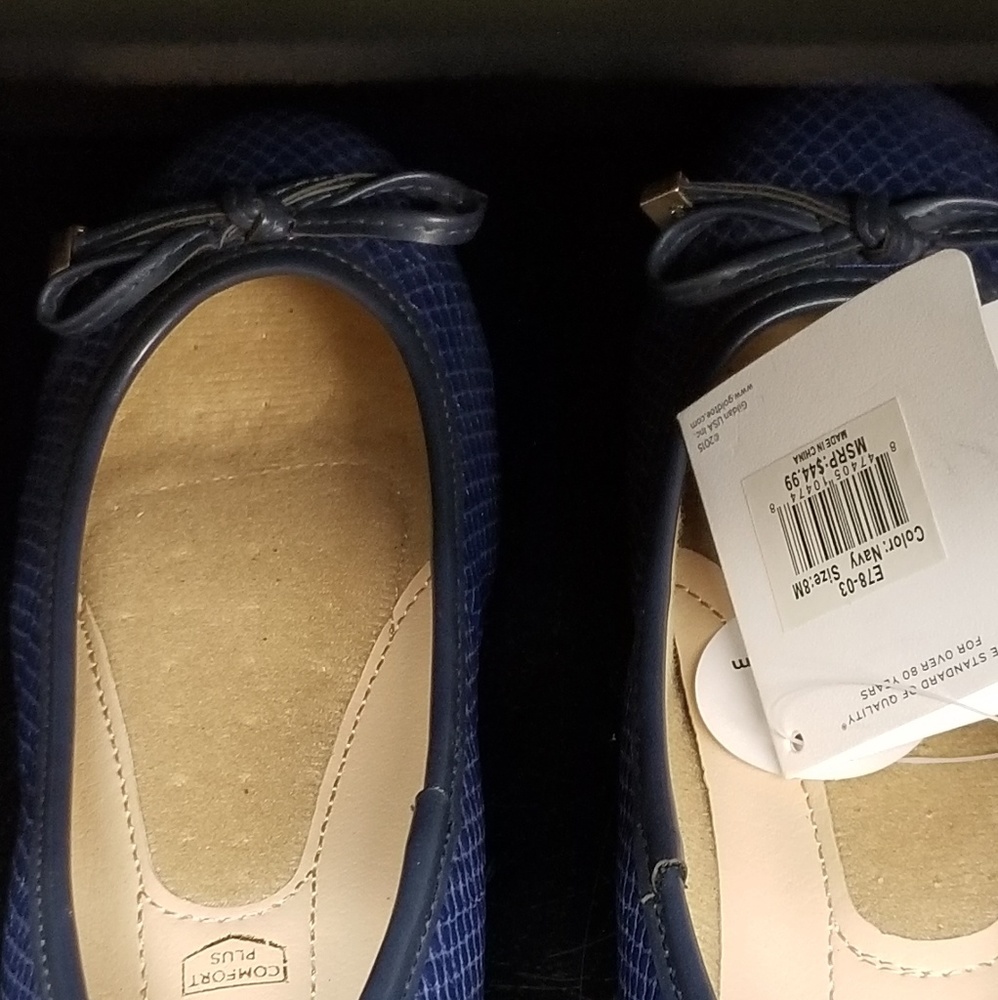 NWT Goldtoe Comfort Plus Memory Foam Flats sz 6.5 - Picture 7 of 8